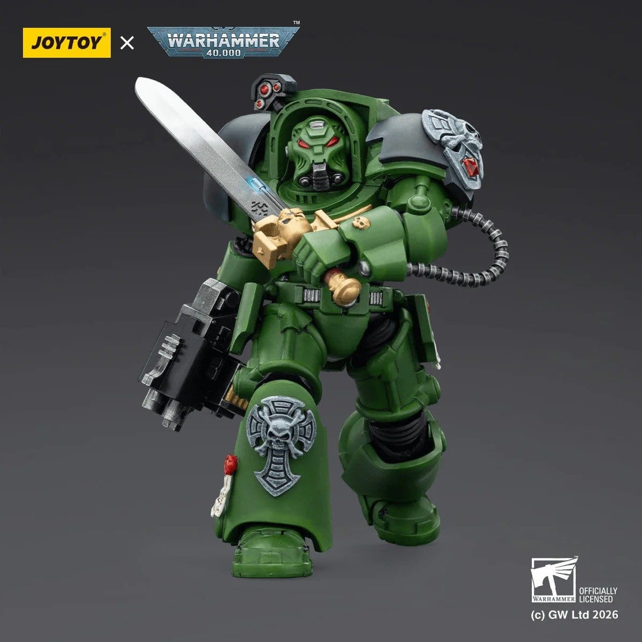 Image produit Figurine articulée Warhammer 40 000 Salamanders Terminator 1 with