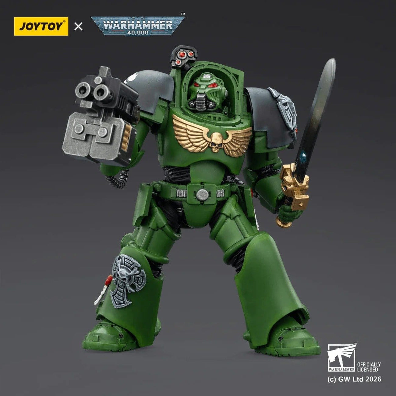 Image produit Figurine articulée Warhammer 40 000 Salamanders Terminator 1 with