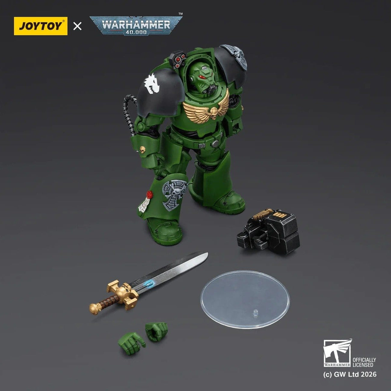 Image produit Figurine articulée Warhammer 40 000 Salamanders Terminator 1 with