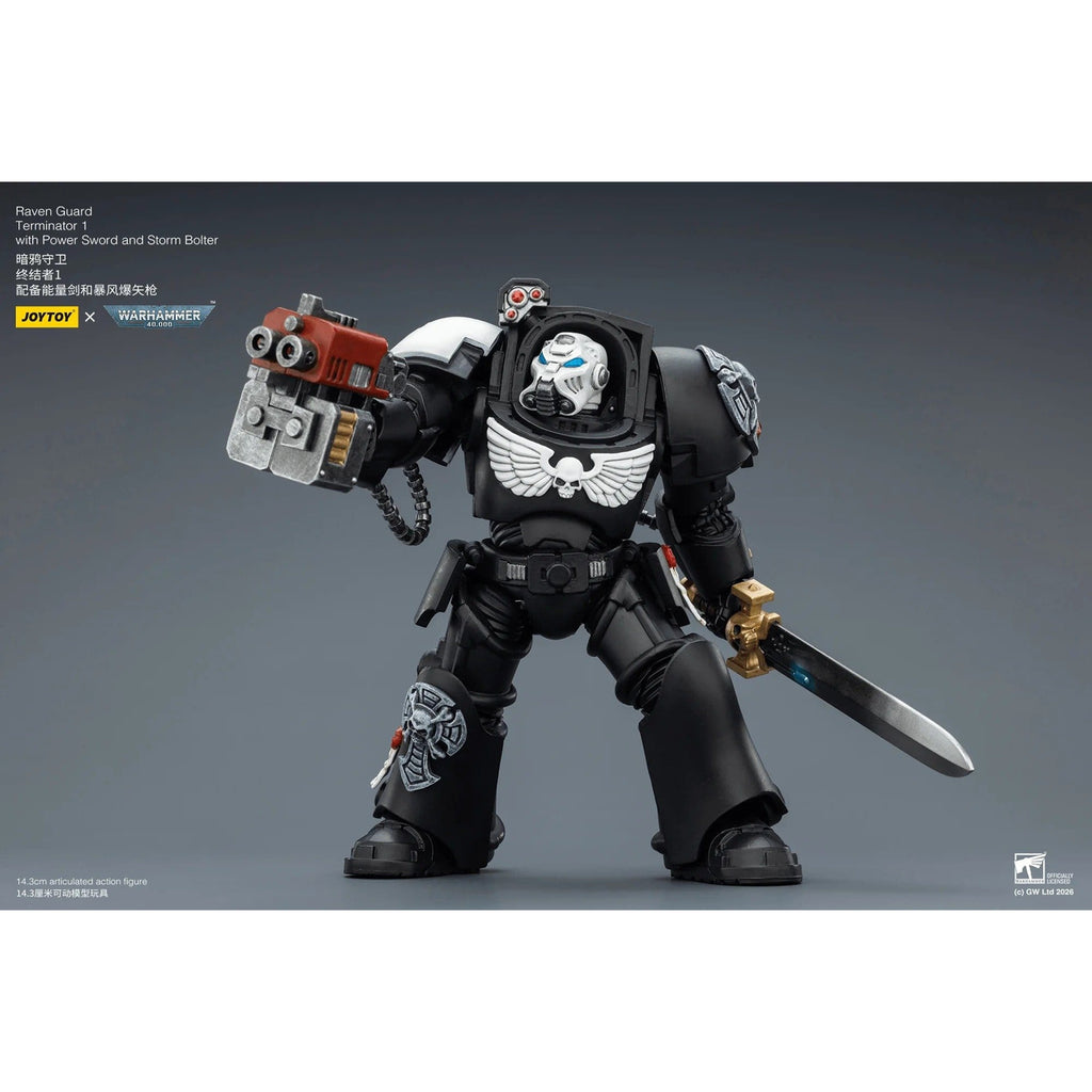 Image produit Figurine articulée Warhammer 40 000 Raven Guard Terminator 1 avec