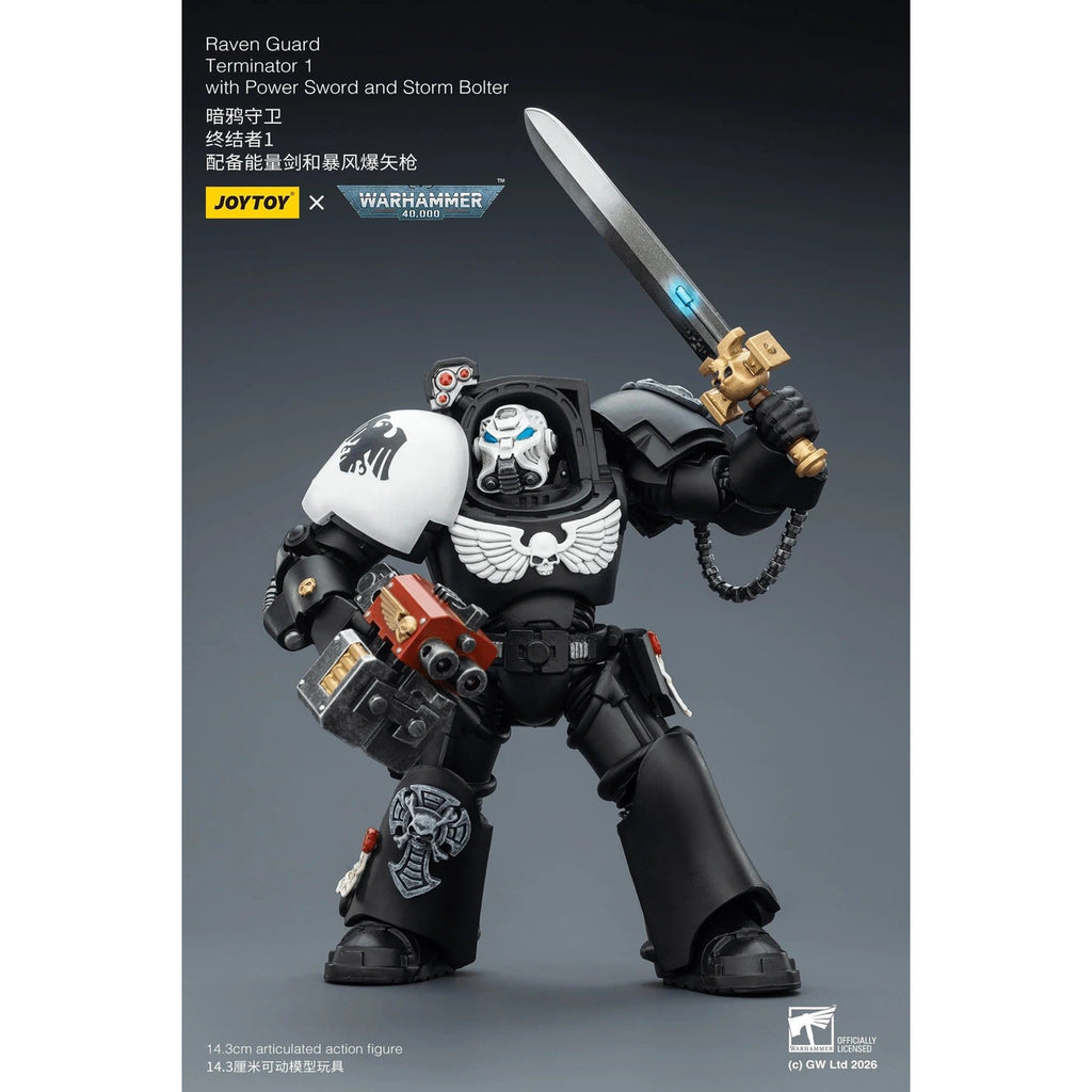 Image produit Figurine articulée Warhammer 40 000 Raven Guard Terminator 1 avec