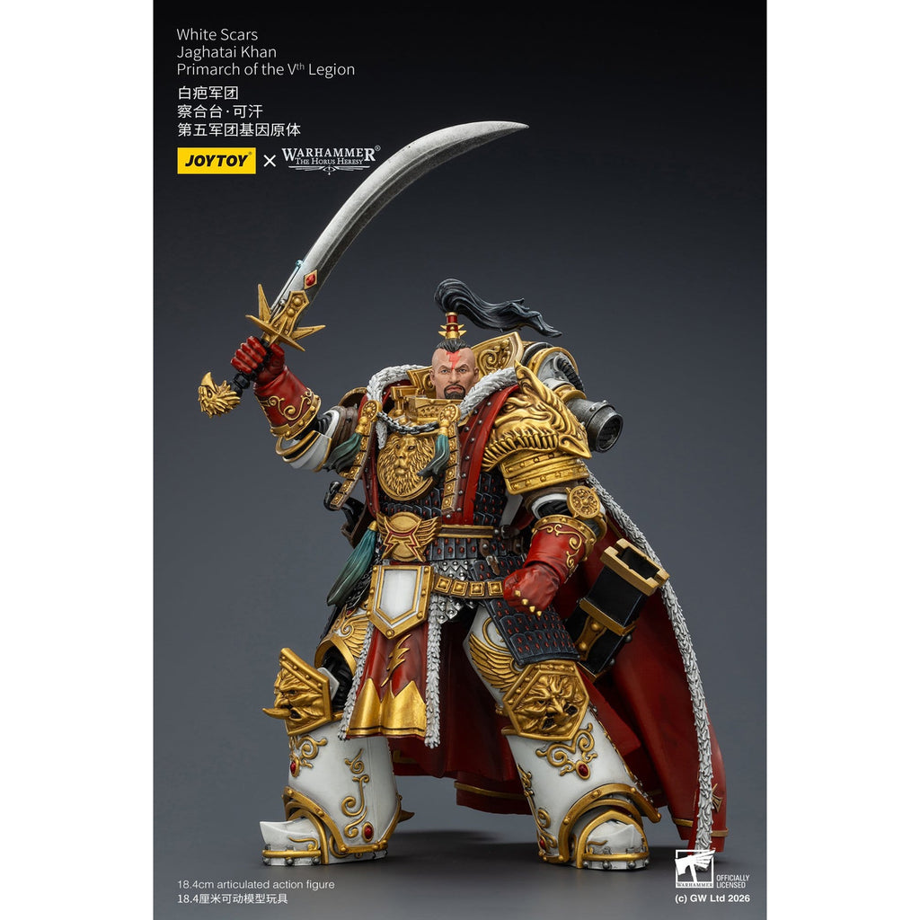 Image produit Figurine articulée Warhammer The Horus Heresy White Scars Jaghatai