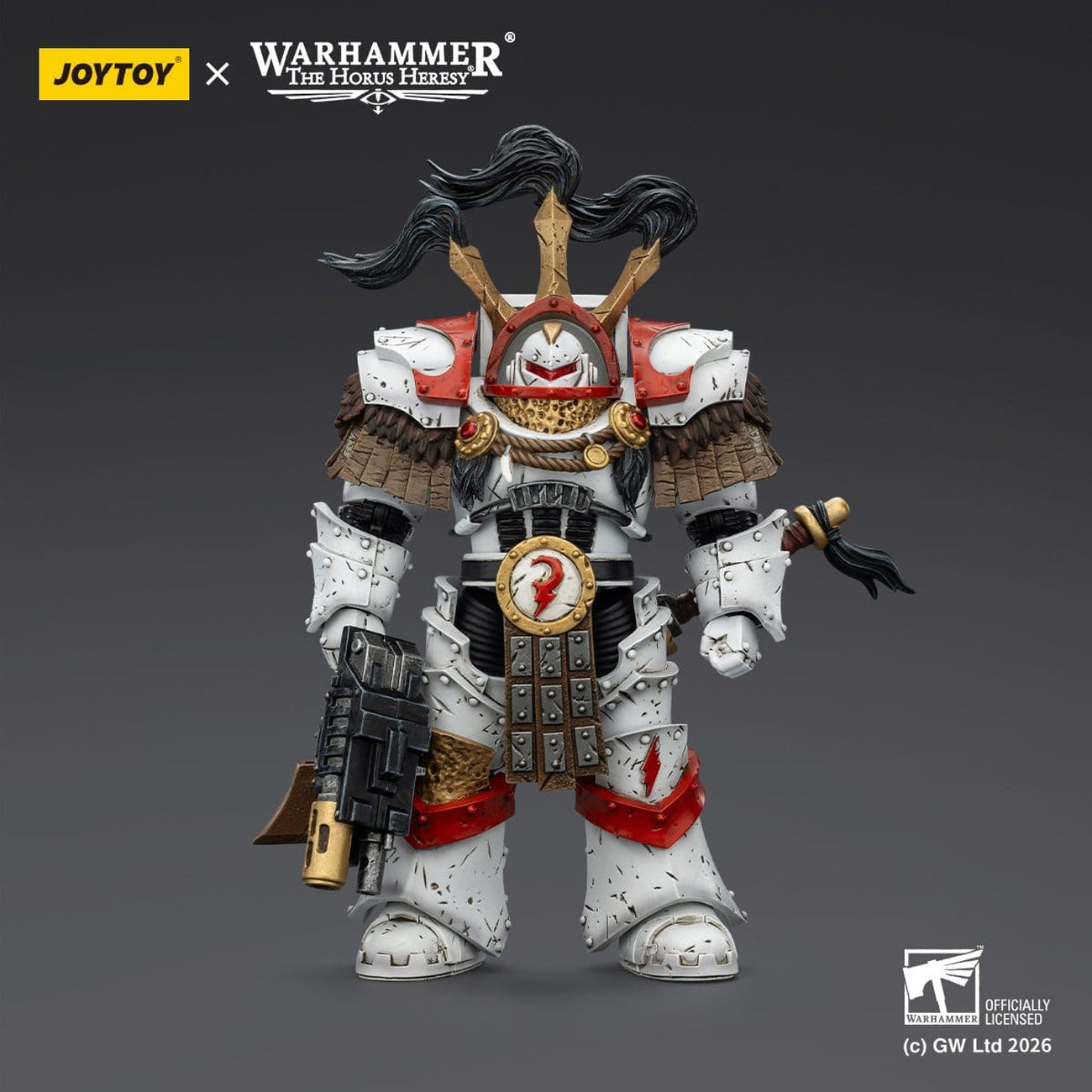 Image produit Figurine articulée Warhammer 40 000 White Scars Legion Praetor en