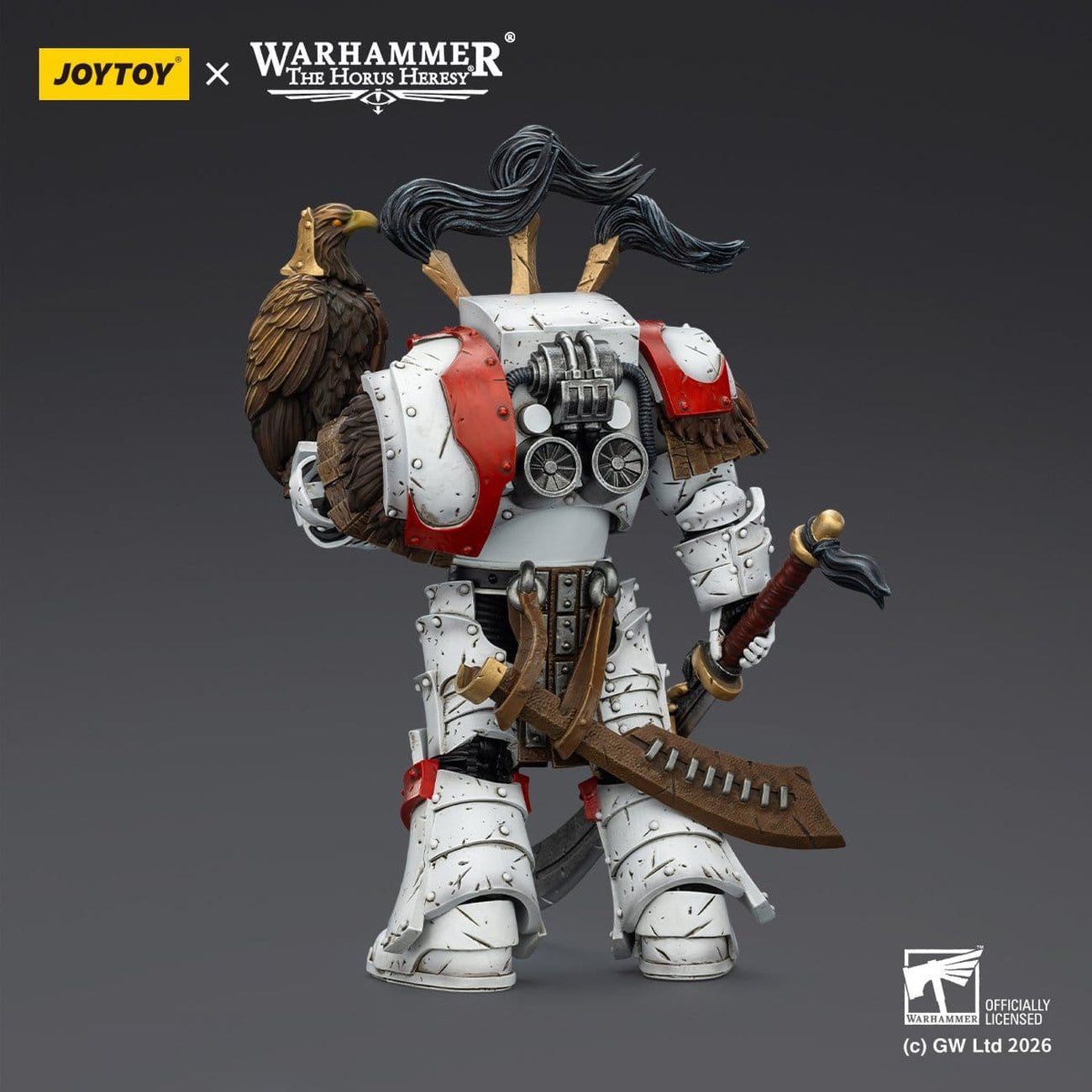Image produit Figurine articulée Warhammer 40 000 White Scars Legion Praetor en
