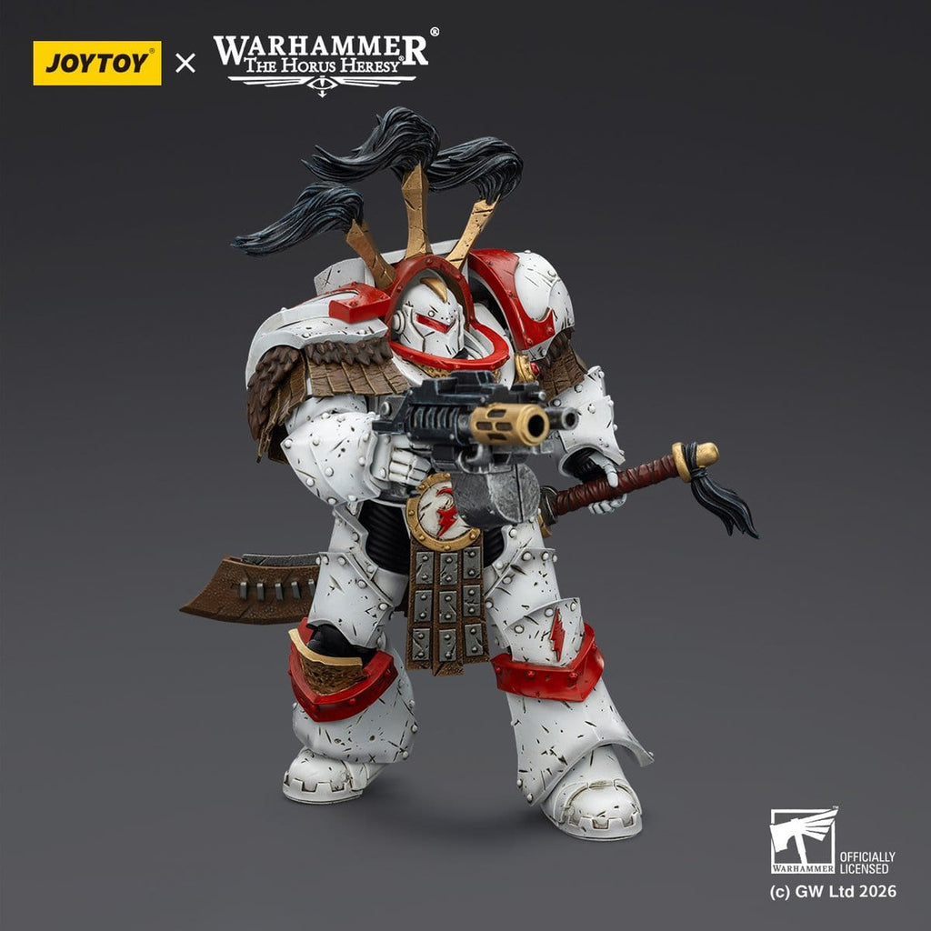 Image produit Figurine articulée Warhammer 40 000 White Scars Legion Praetor en