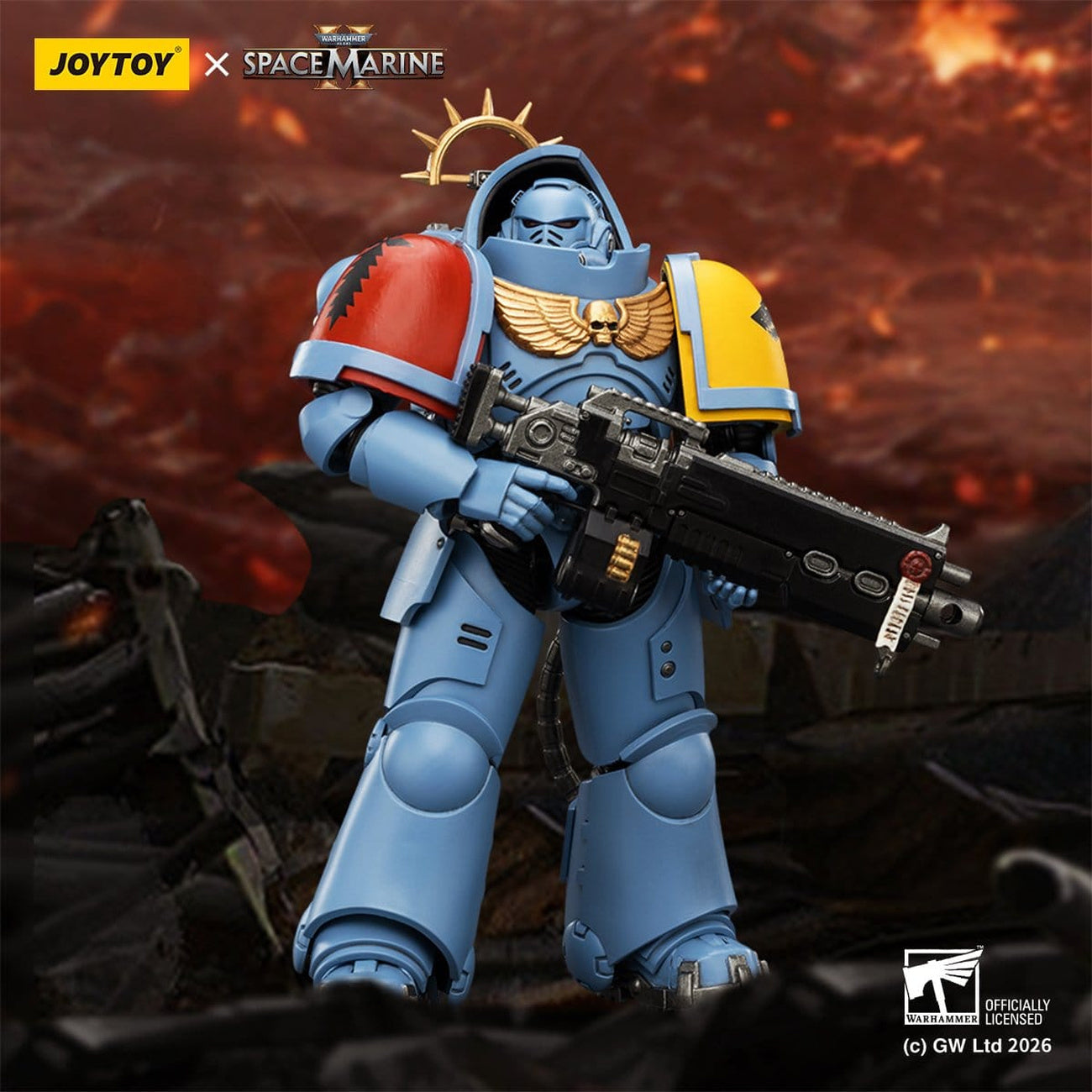 Produktbild Warhammer 40,000 Actionfigur Game Edition Space Wolves