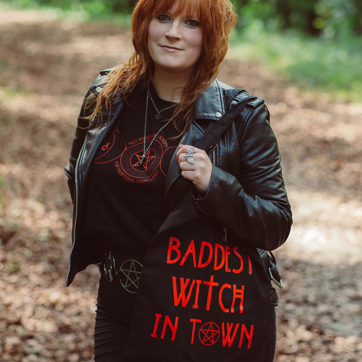 Image produit Sac tote Baddest Witch in Town pour les fans d'American Horror Story
