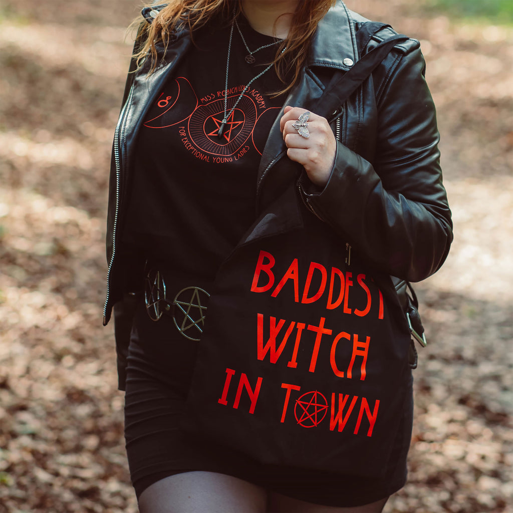 Image produit Sac tote Baddest Witch in Town pour les fans d'American Horror Story