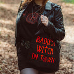 Image produit Sac tote Baddest Witch in Town pour les fans d'American Horror Story