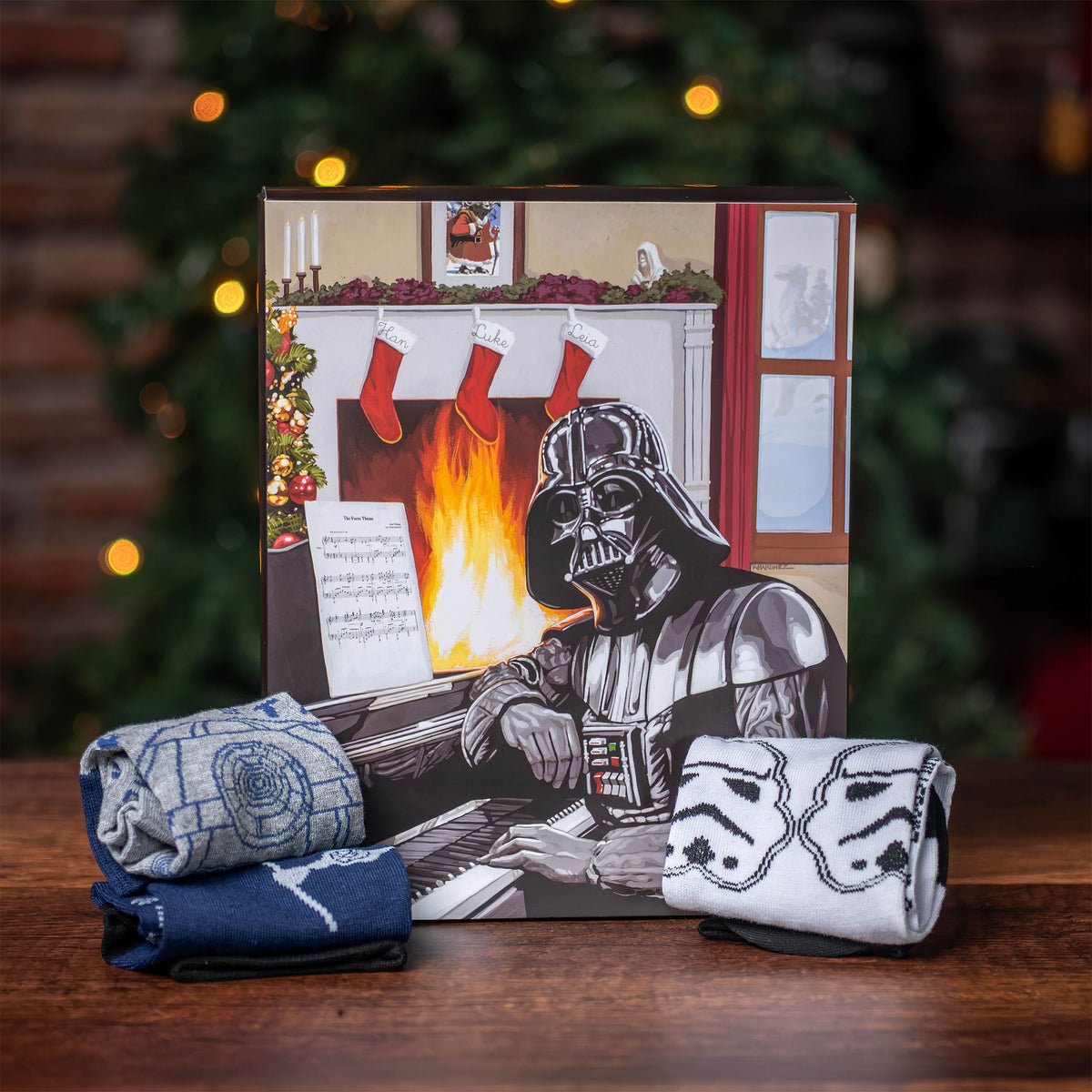 Productafbeelding Star Wars - Darth Vader Sokken Adventskalender - 40-46