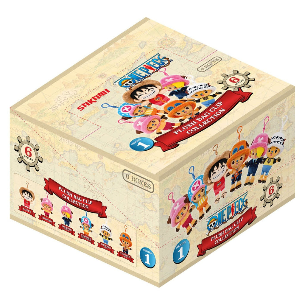 Image produit Porte-clés mystère clip de sac en peluche One Piece