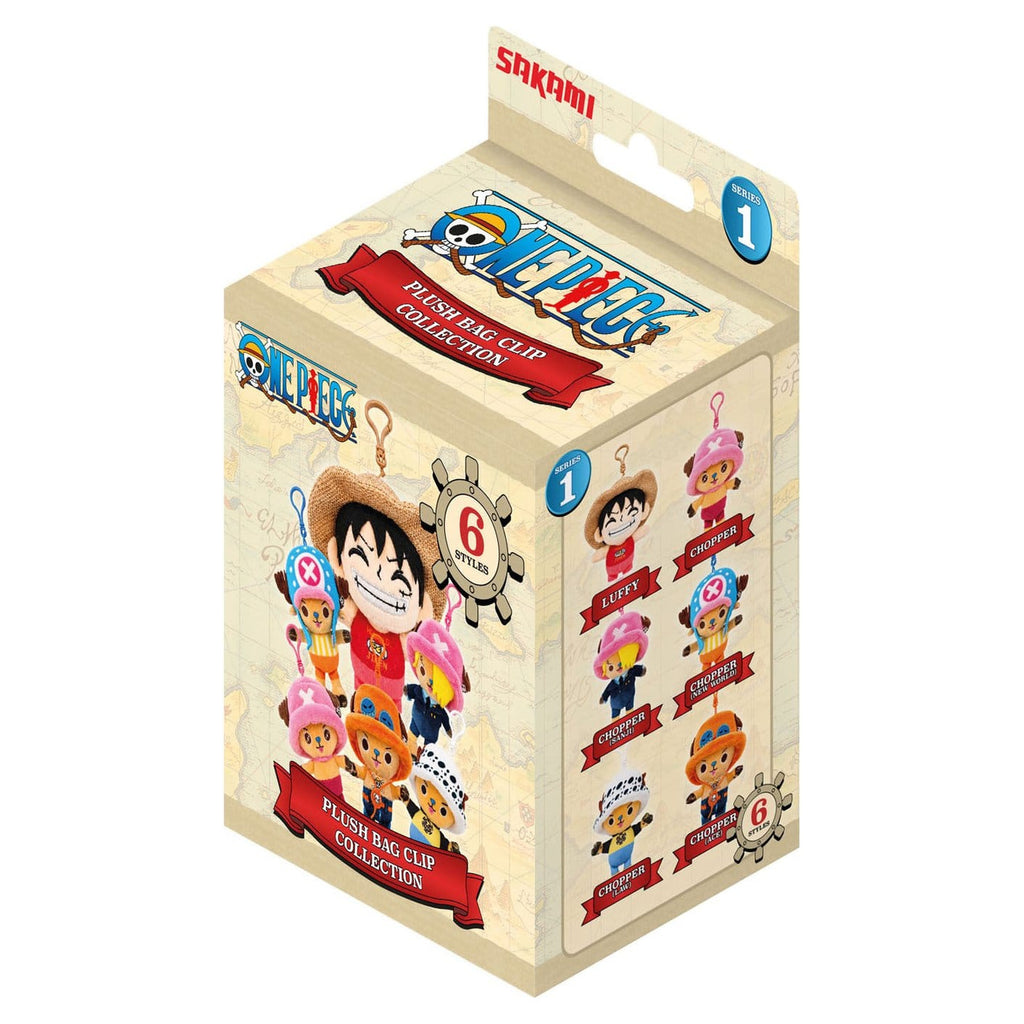 Image produit Porte-clés mystère clip de sac en peluche One Piece