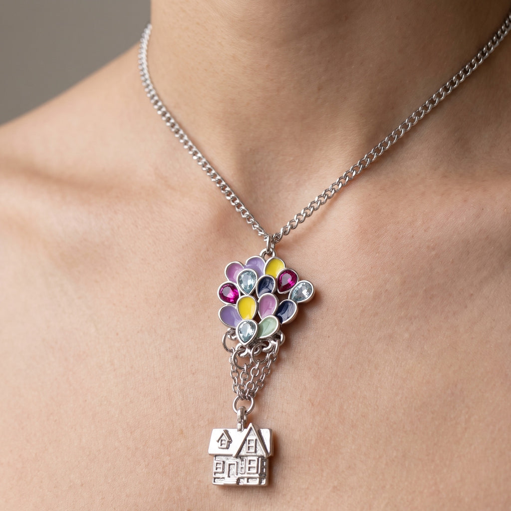 Image produit Disney Pixar - Collier Là-haut dans un coffret cadeau