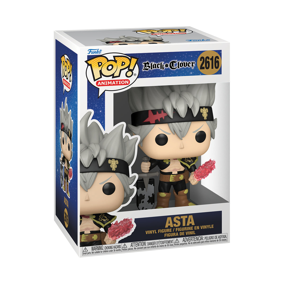 Image produit Black Clover - Figurine Funko Pop Asta Time Skip