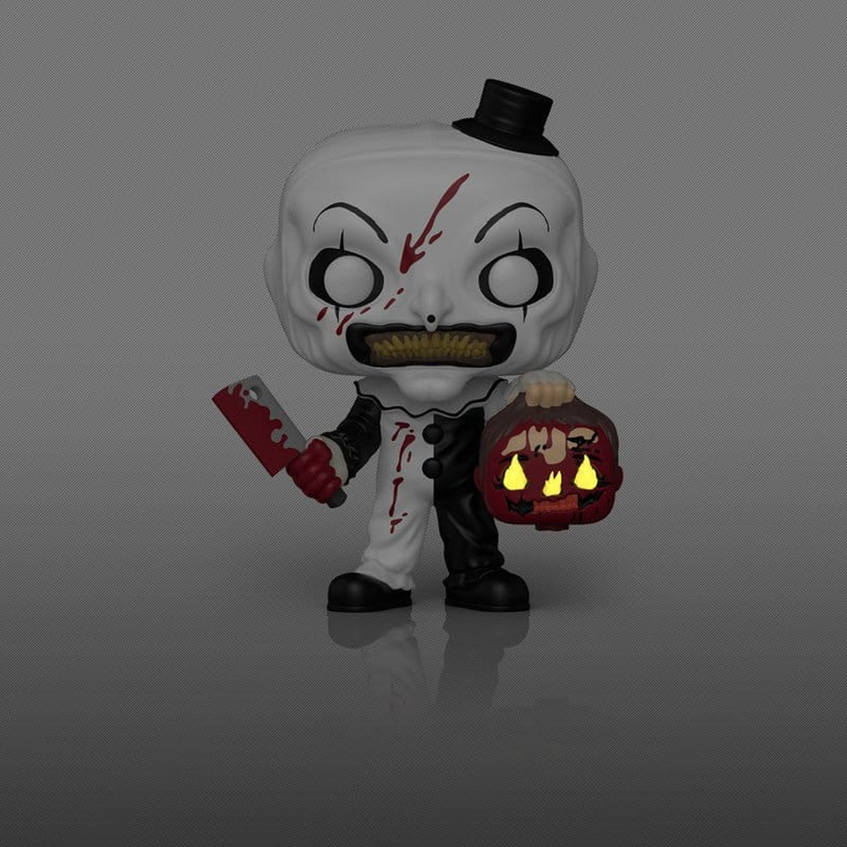Image produit Terrifier - Figurine Funko Pop Art avec tête phosphorescente