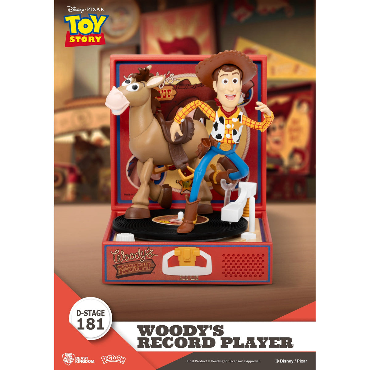 Image produit Figurine PVC Toy Story Record Player Series Woody's Record