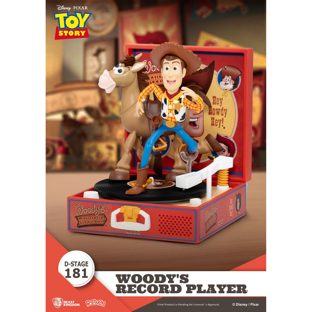 Image produit Figurine PVC Toy Story Record Player Series Woody's Record