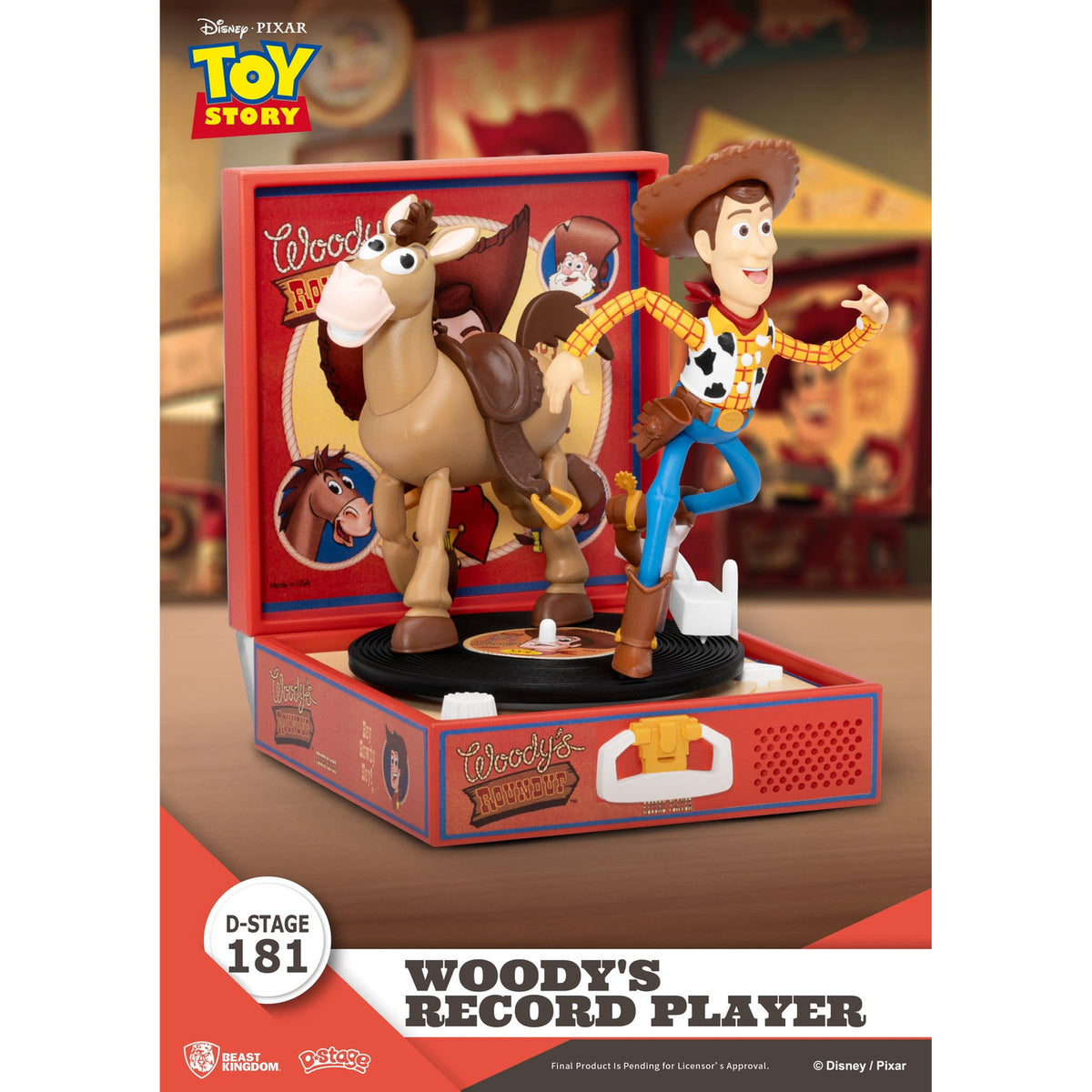 Image produit Figurine PVC Toy Story Record Player Series Woody's Record