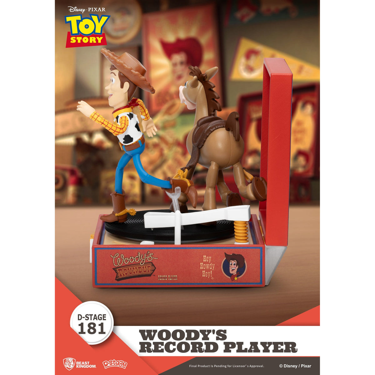 Image produit Figurine PVC Toy Story Record Player Series Woody's Record