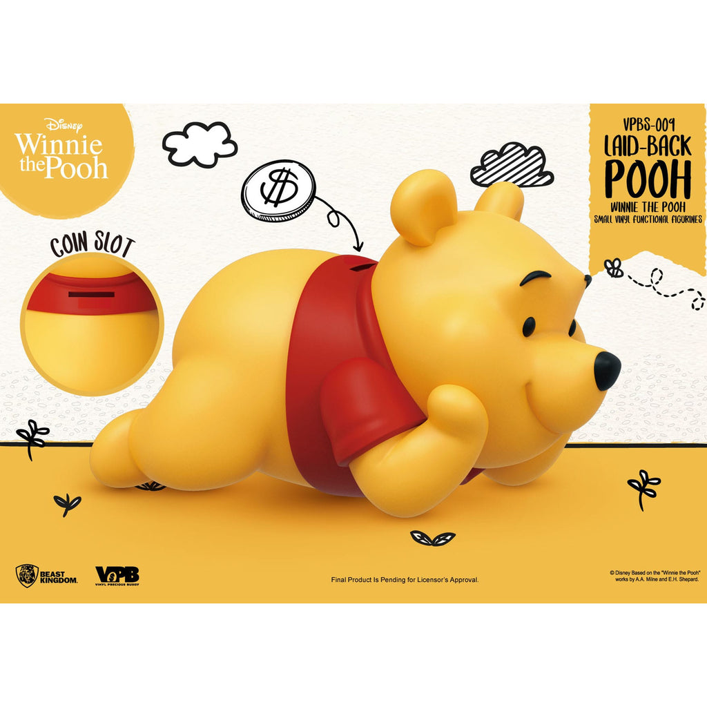 Image produit Winnie l'Ourson Petite tirelire en vinyle Winnie allongé 17 cm