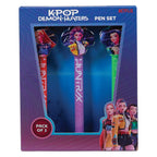 Image produit KPop Demon Hunters - lot de 3 stylos à bille