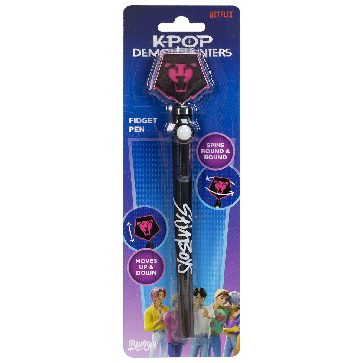Productafbeelding KPop Demon Hunters Fidgetpen Saja Boys