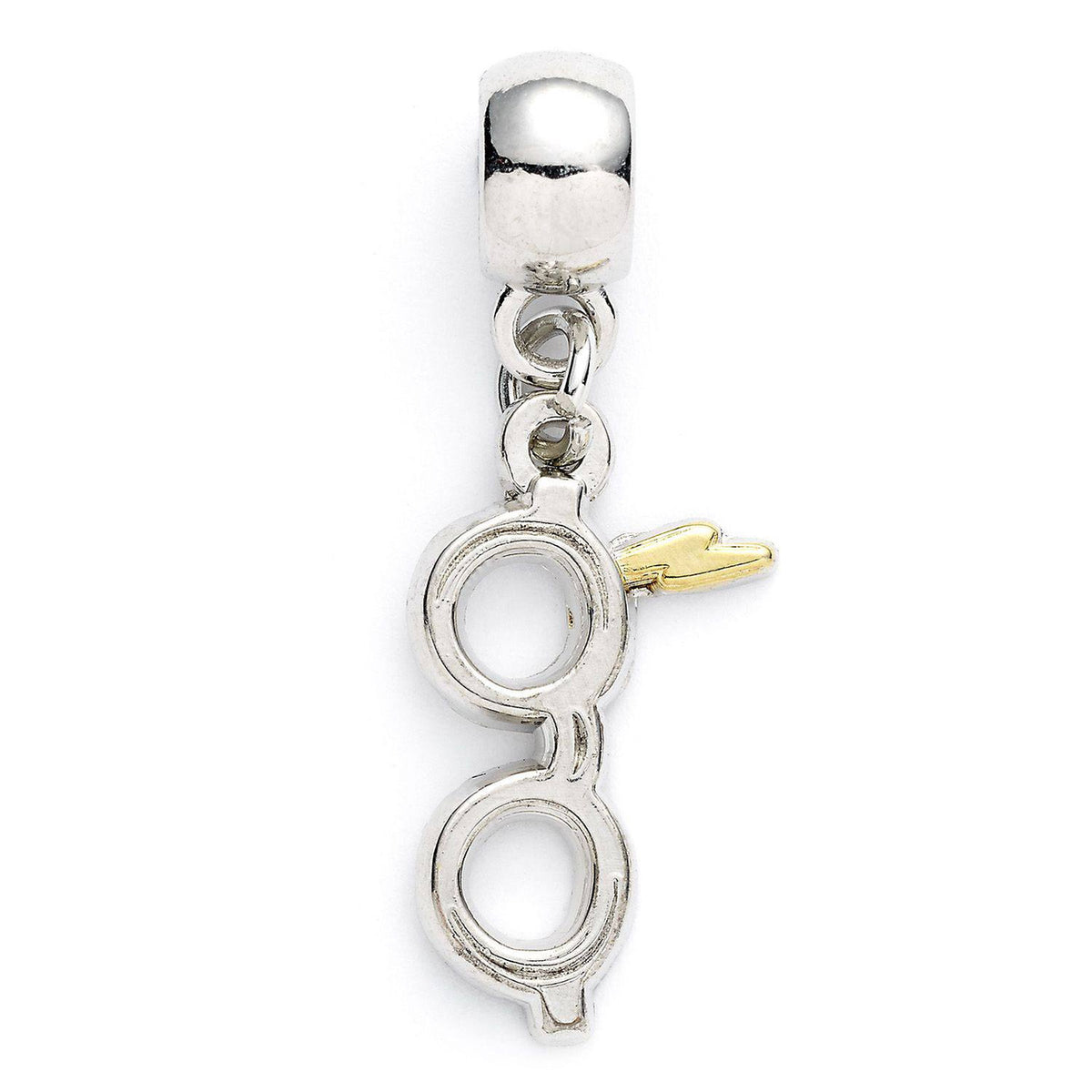 Productafbeelding Harry Potter hanger bliksemschicht met bril (verzilverd)