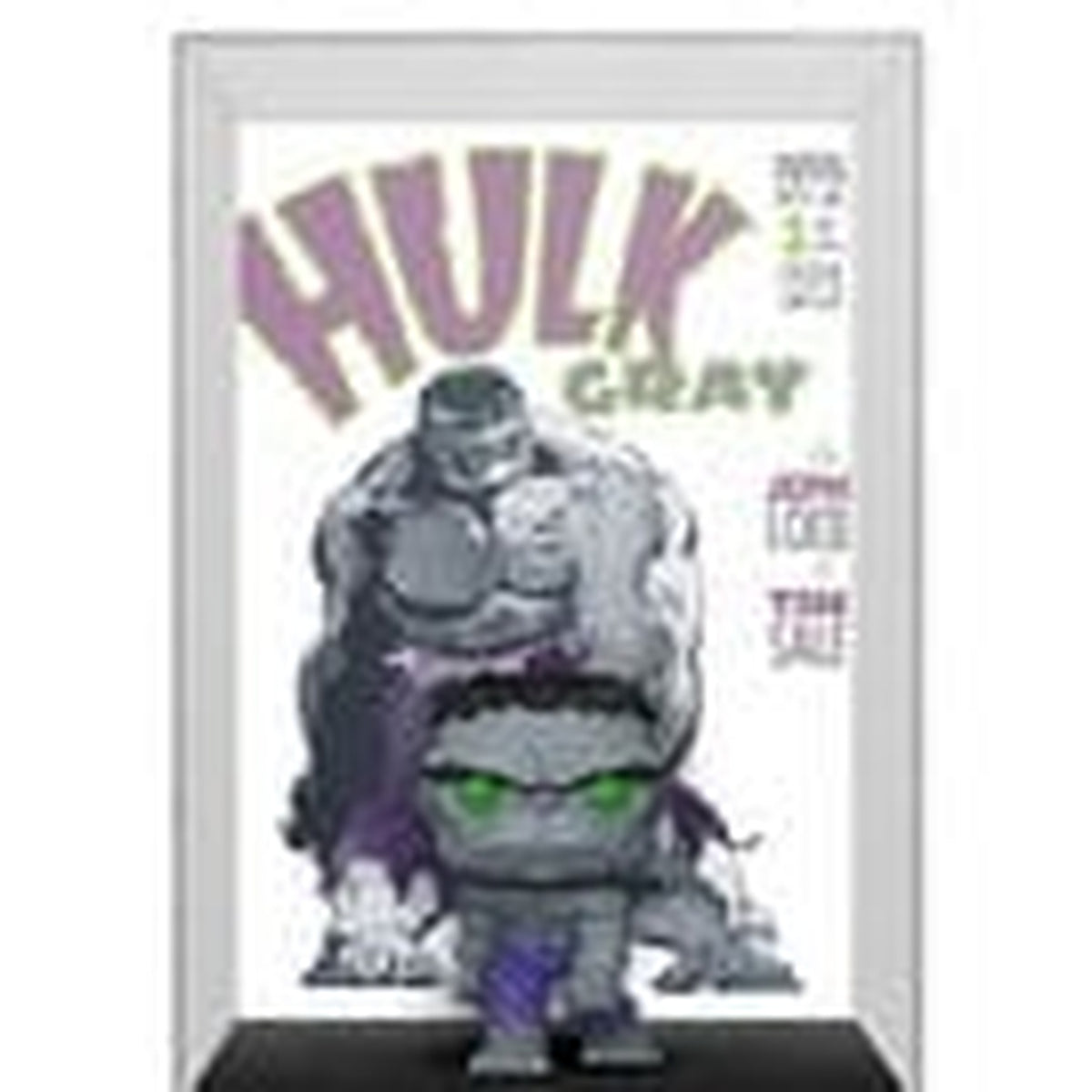 Image produit Marvel POP! Comic Covers Figurine en vinyle Gray Hulk 9 cm