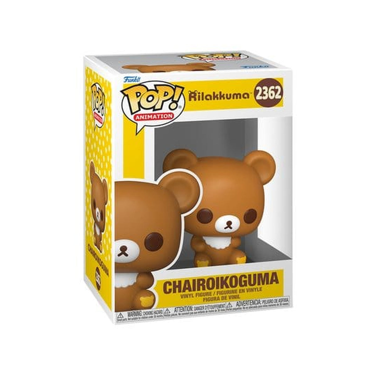 Product image Rilakkuma POP! Animation Vinyl Figure Chairoikoguma 9 cm
