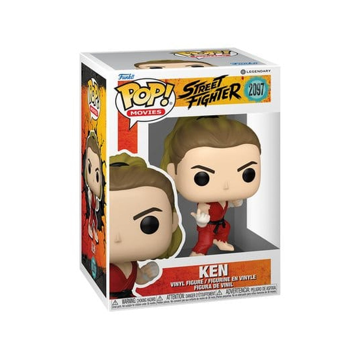 Image produit Street Fighter (2026) figurine POP! Movies en vinyle Ken 9 cm