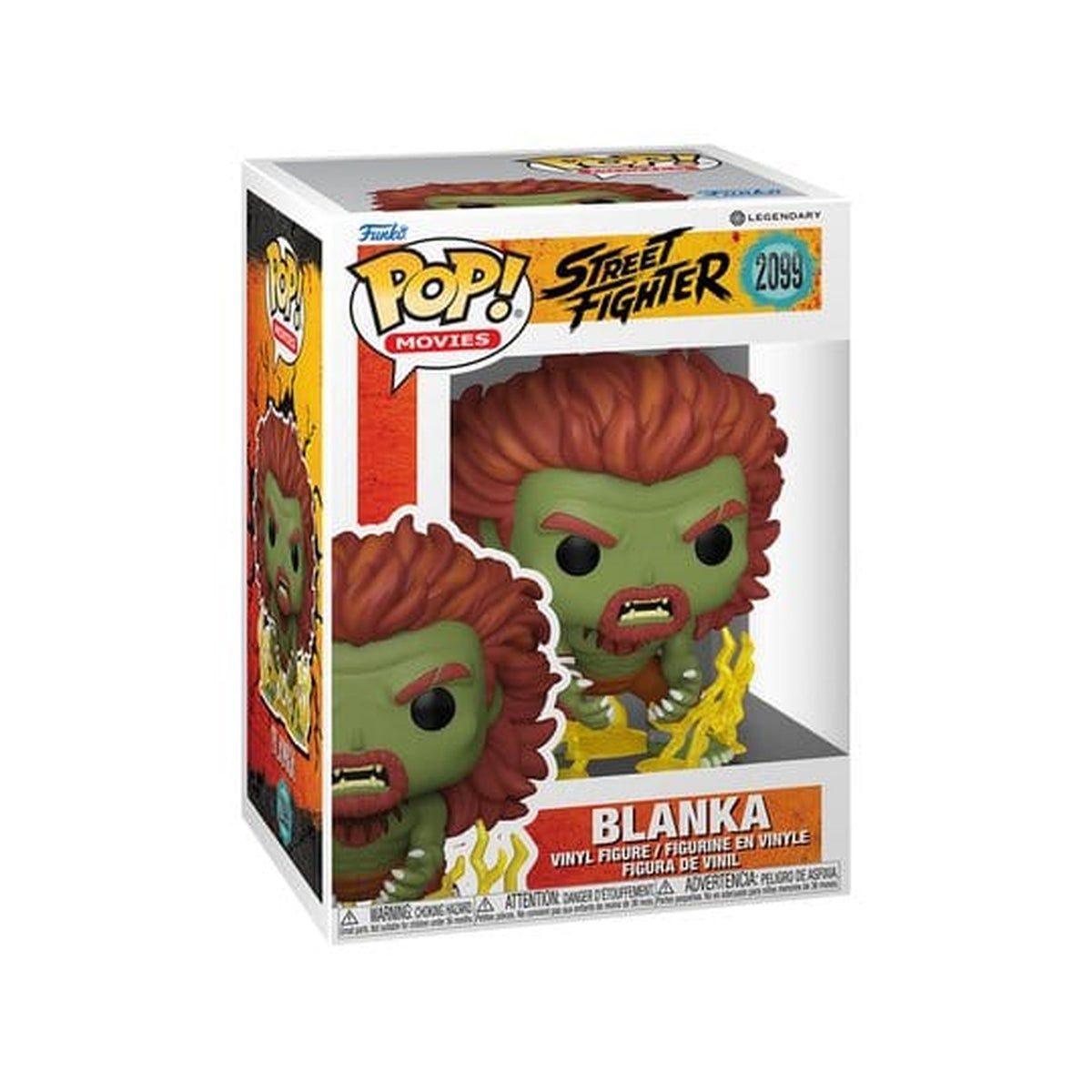 Produktbild Street Fighter (2026) POP! Movies Vinyl Figur Blanka 9 cm
