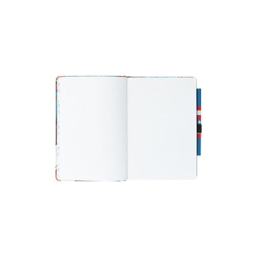 Image produit Carnet premium Marvel Captain America avec stylo Uniform