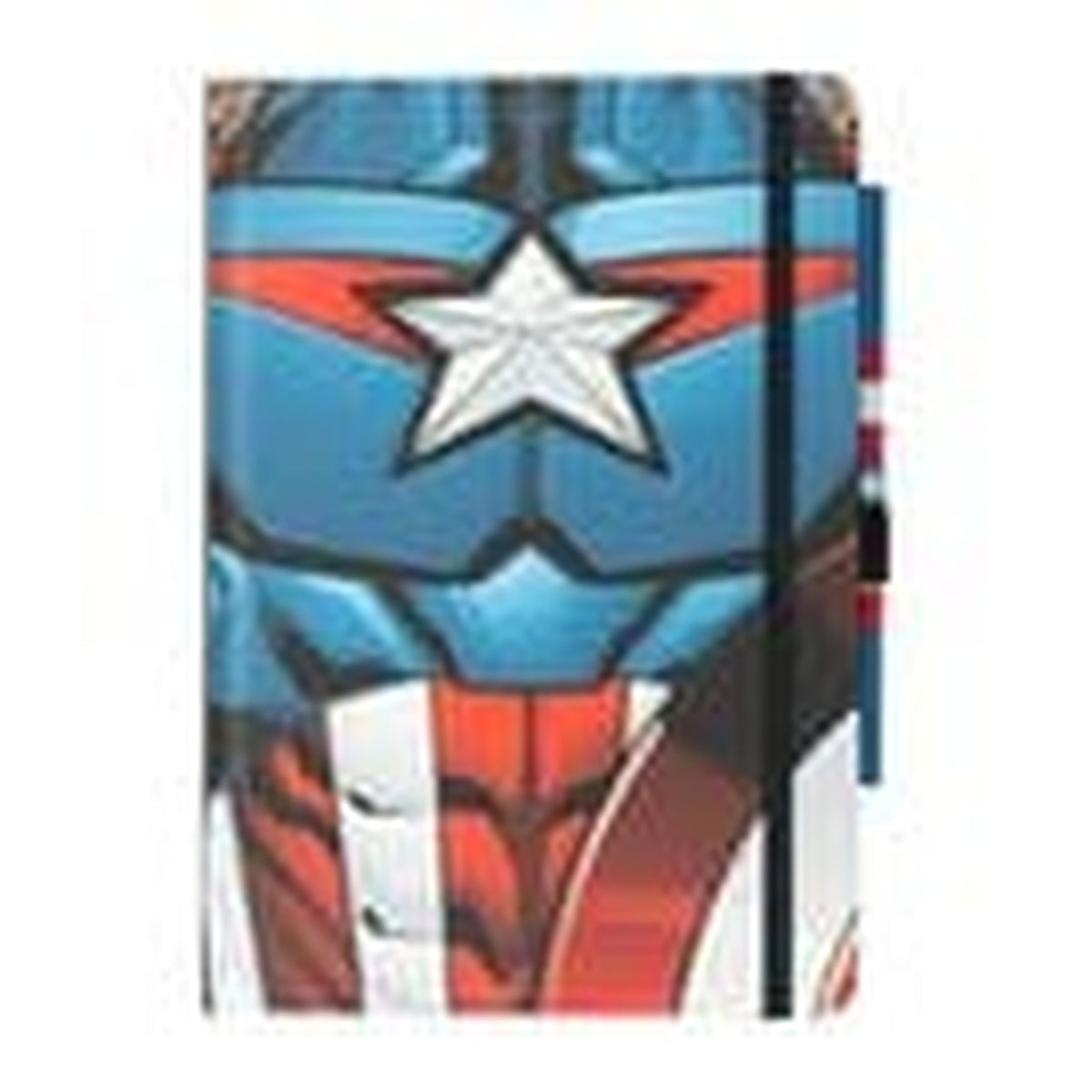 Image produit Carnet premium Marvel Captain America avec stylo Uniform