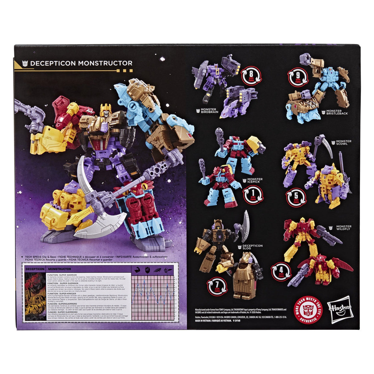 Produktbild Transformers Age of the Primes Actionfigur Decepticon