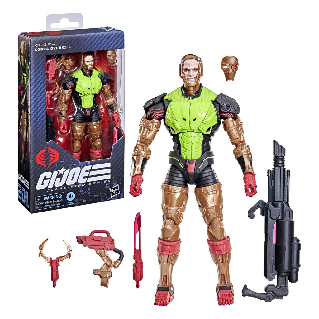 Produktbild G.I. Joe Classified Series Actionfigur #201 Cobra Overkill