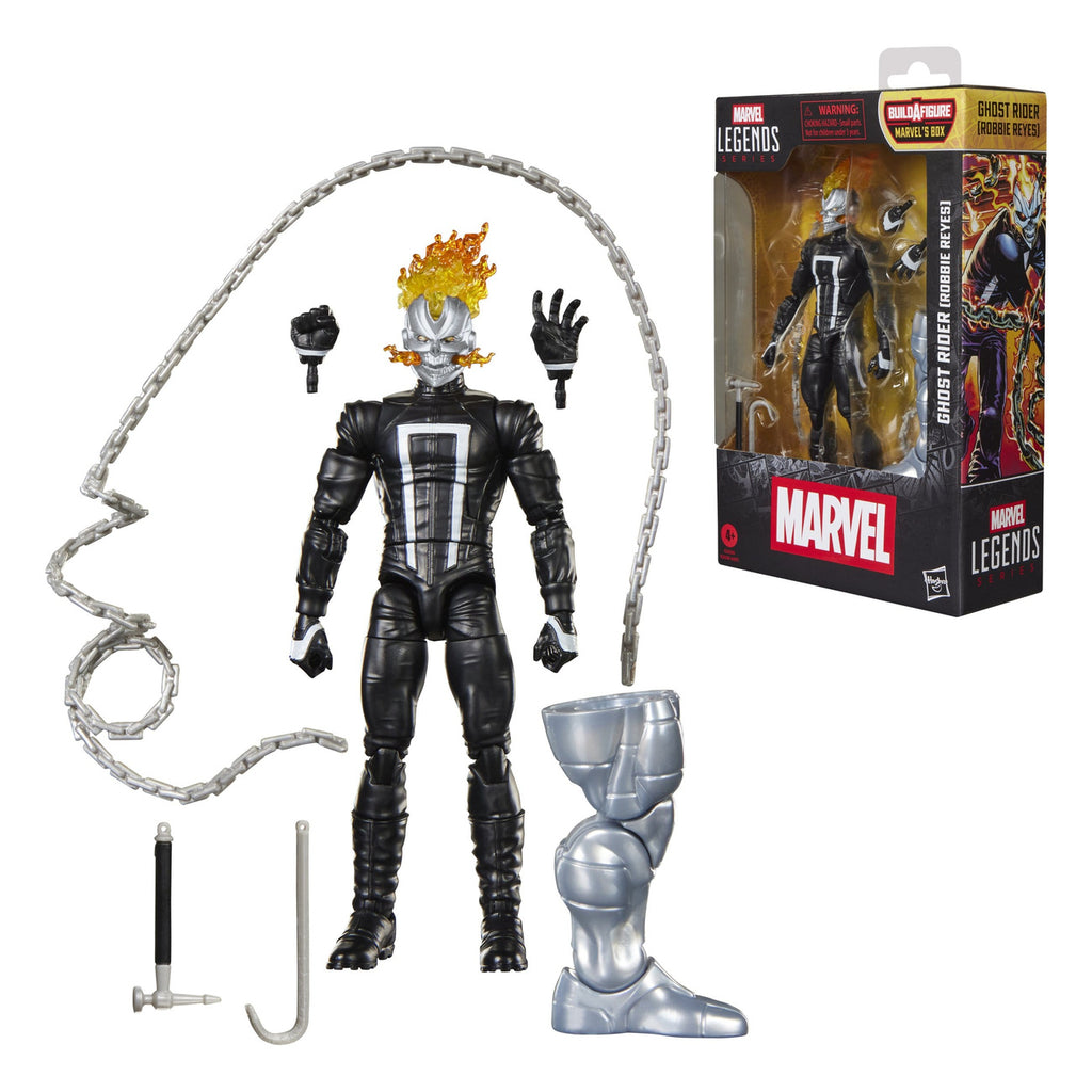 Produktbild Marvel Legends Actionfigur Ghost Rider (Robbie Reyes) (BAF: