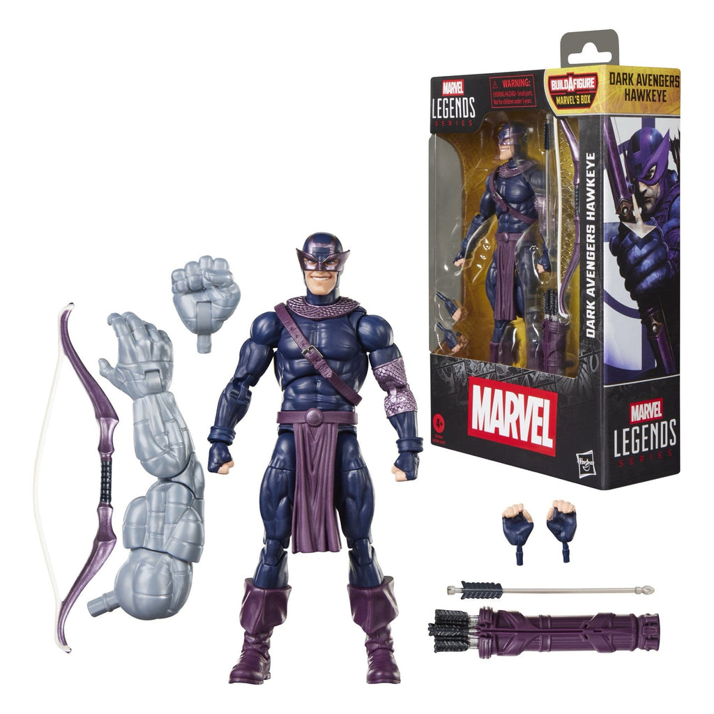 Produktbild Marvel Legends Actionfigur Dark Avengers Hawkeye (BAF: