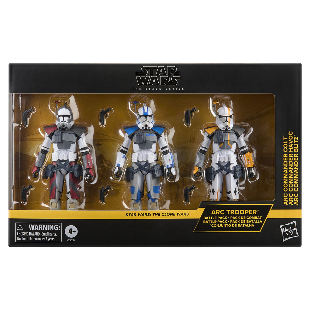 Produktbild Star Wars: The Clone Wars Black Series Actionfiguren