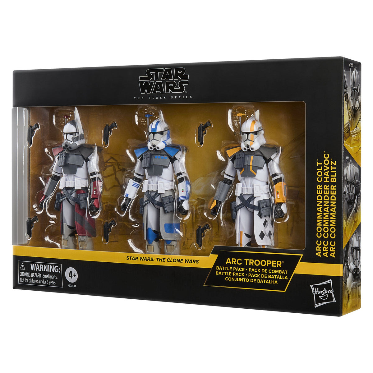 Produktbild Star Wars: The Clone Wars Black Series Actionfiguren