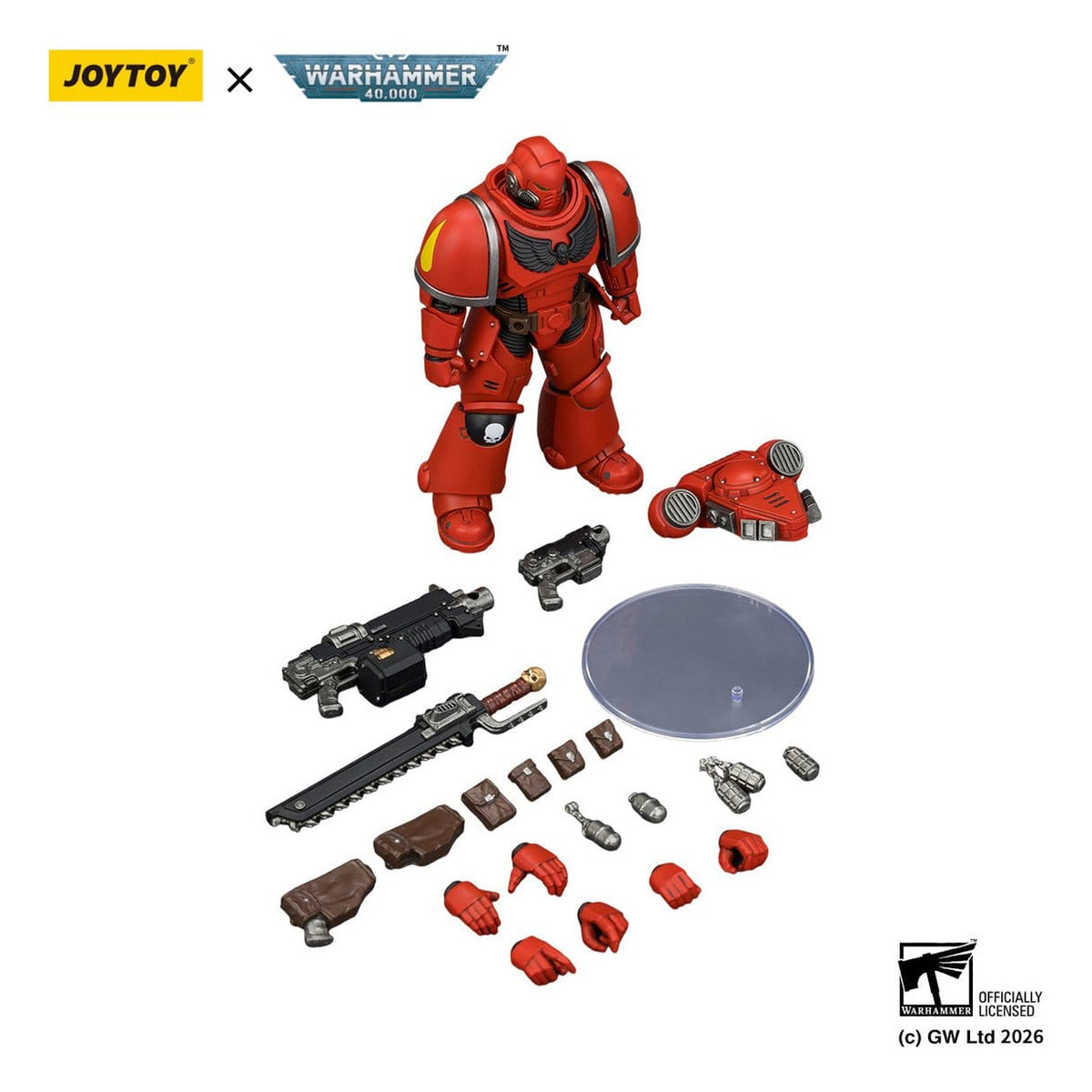 Produktbild Warhammer 40,000 Actionfigur Blood Angels Intercessor 12 cm