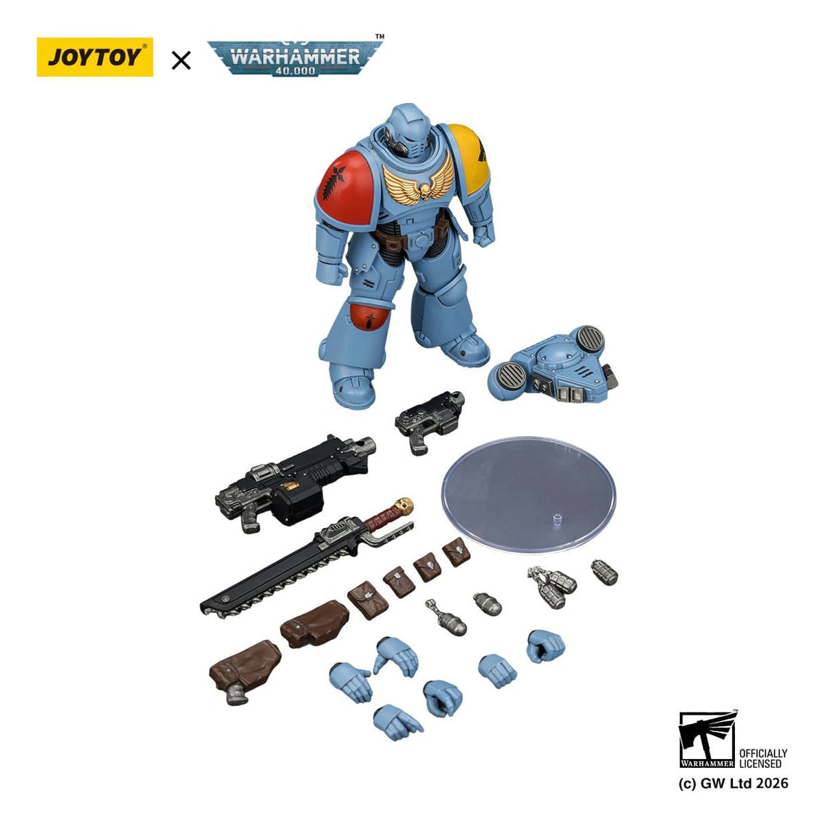 Produktbild Warhammer 40,000 Actionfigur Space Wolves Intercessor 12 cm