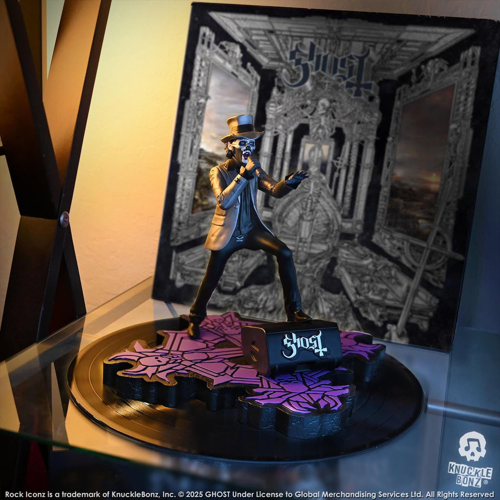 Produktbild Ghost Rock Iconz Statue Papa V Perpetua Top Hat 22 cm