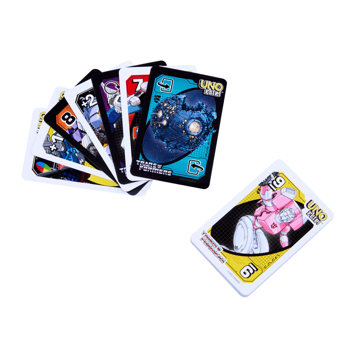 Produktbild Transformers UNO Flip! Kartenspiel