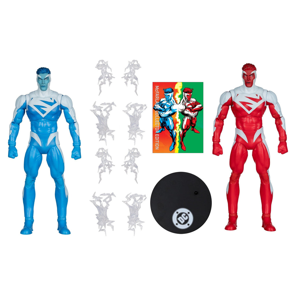 Produktbild DC Multiverse Actionfiguren 2er-Pack Superman Blue vs.