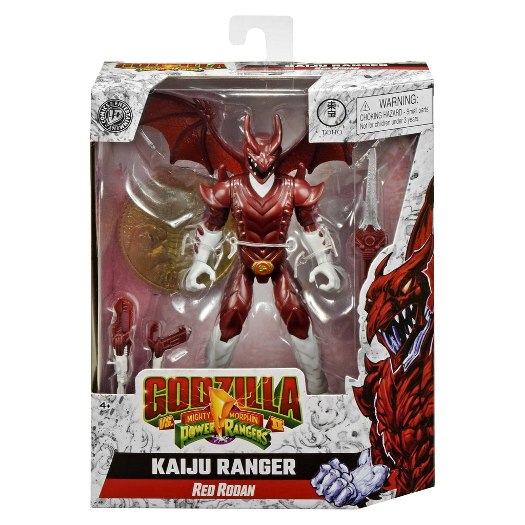 Produktbild Power Rangers x Godzilla Actionfigur Red Rodan