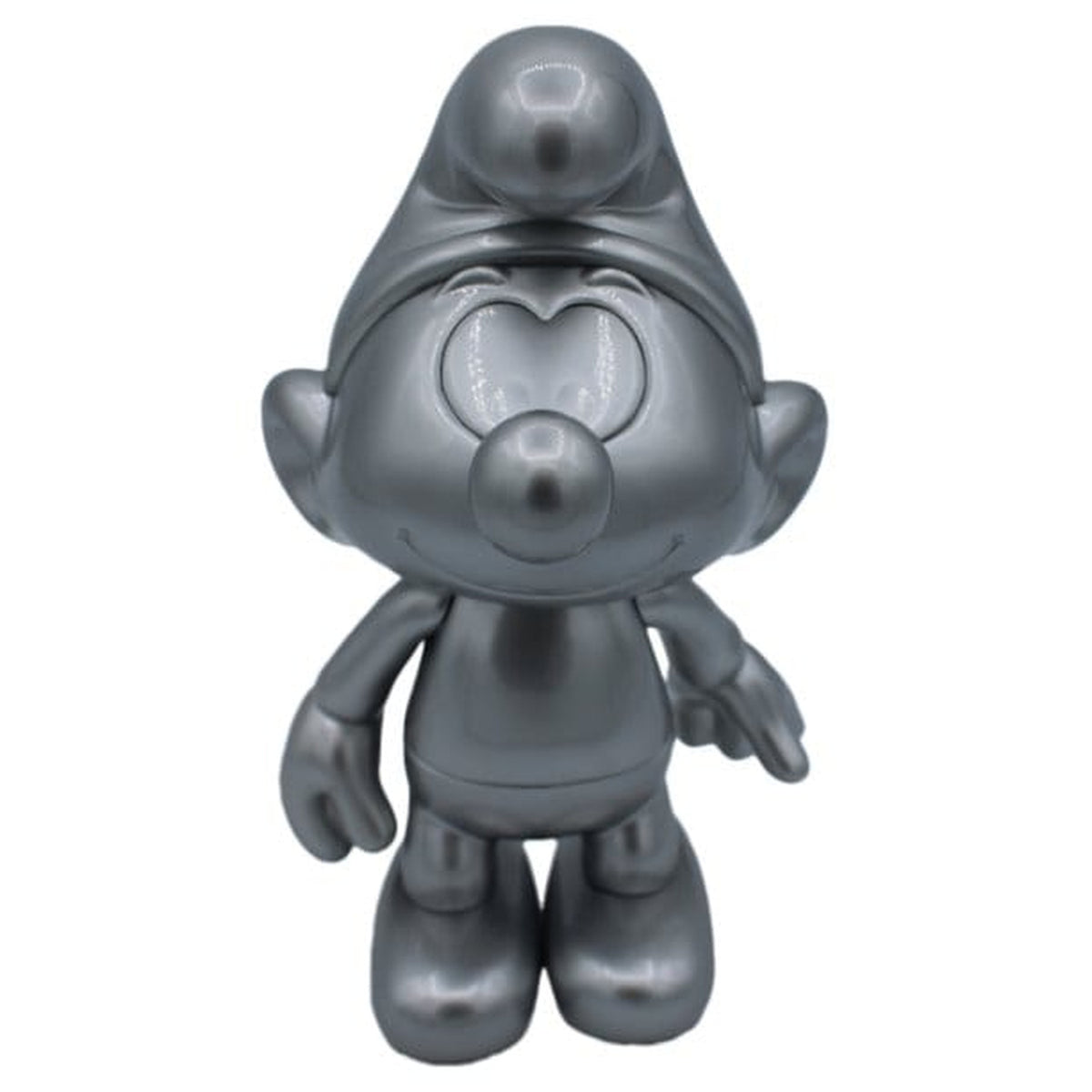 Produktbild Die Schlümpfe Vinyl Figur Schlumpf Silber 19 cm