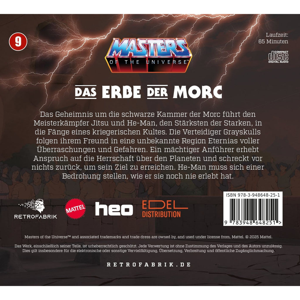 Produktbild Masters of the Universe Hörspiel-CD Folge 9: Das Erbe der