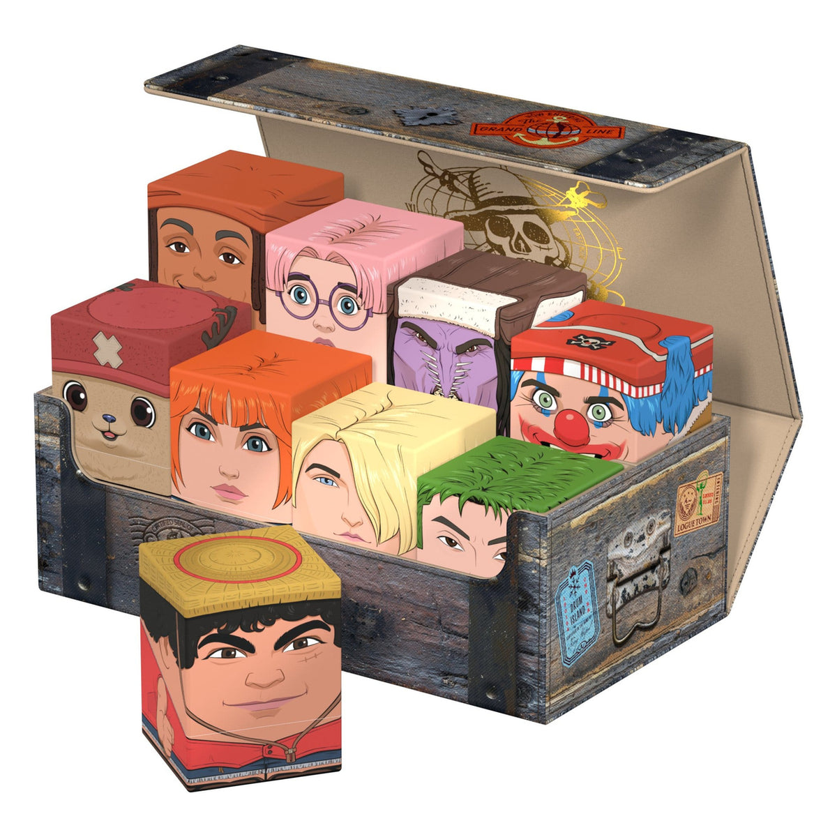 Produktbild Squaroes Collectors Case 800 ONE PIECE - Wooden Chest
