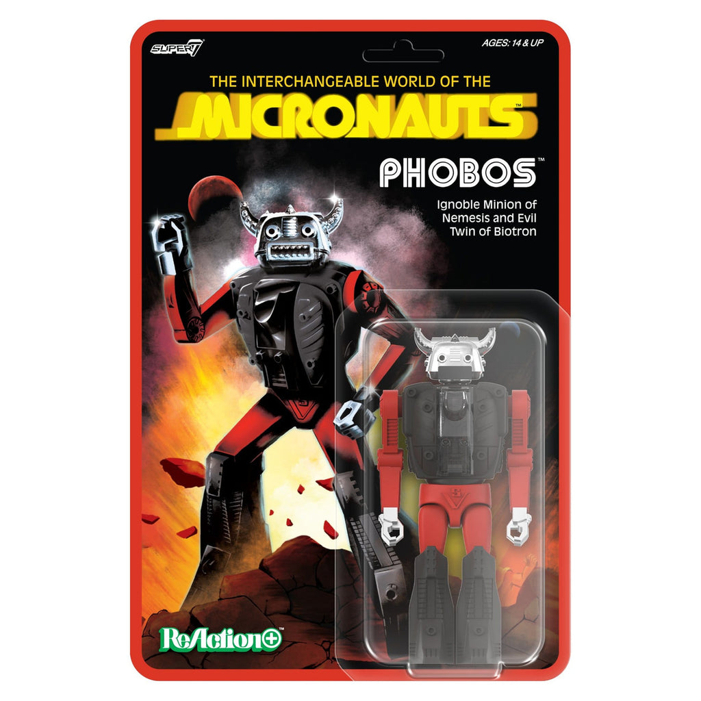 Produktbild Micronauts ReAction+ Actionfigur Wave 04 Phobos