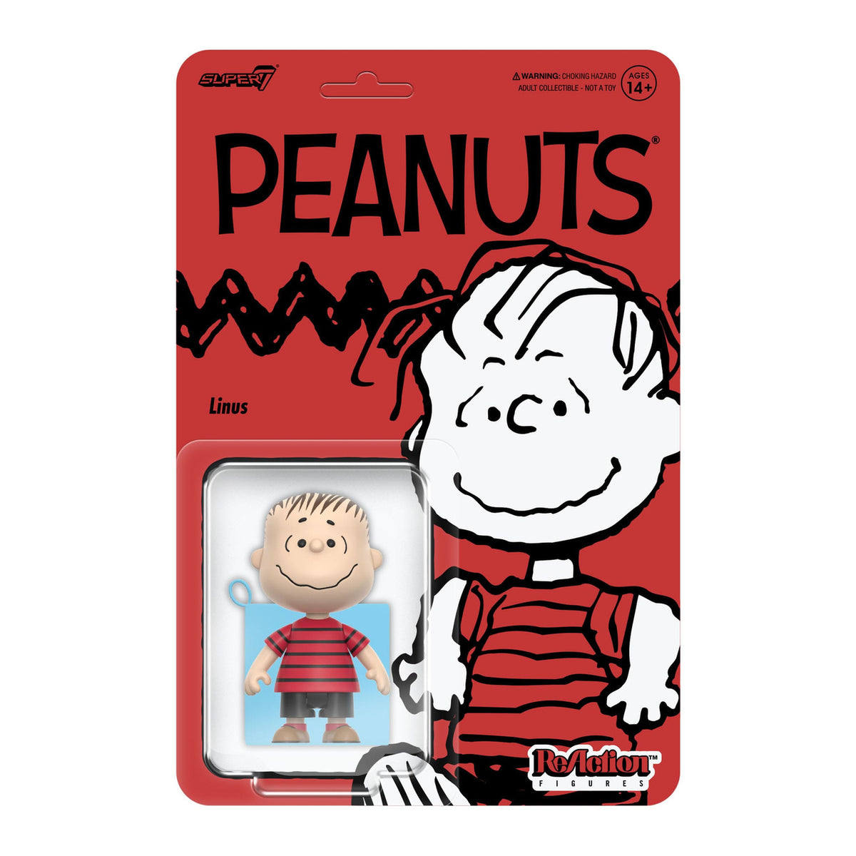 Produktbild Peanuts ReAction Actionfigur Wave 8 Linus 9 cm